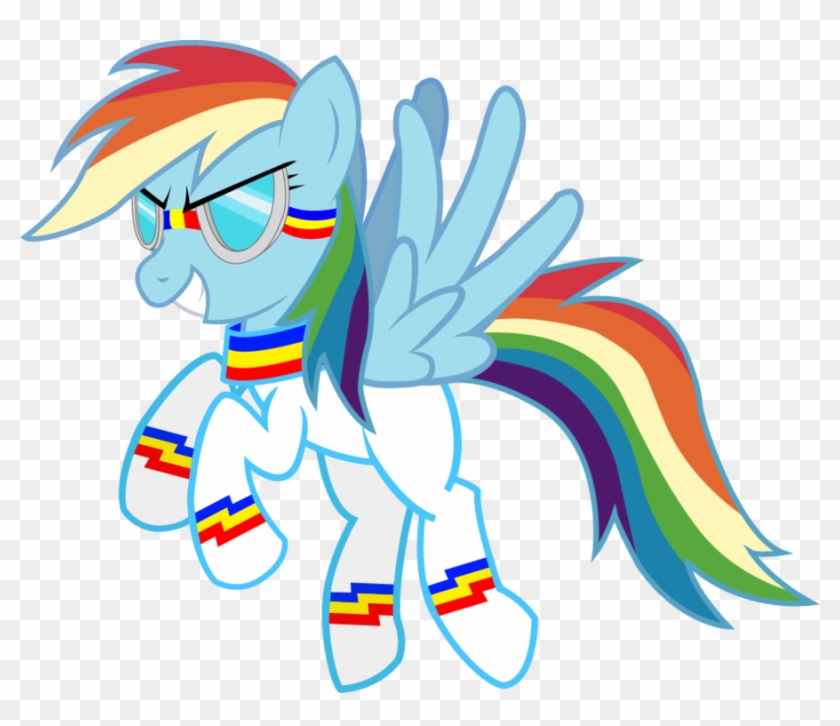 Rainbow Dash Rainbolt Flight Suit By Karson Rotek - Cartoon #652910