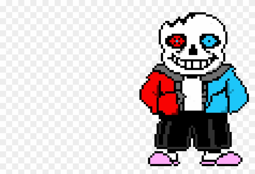 Sans - Exe - Undertale Minecraft Pixel Art Sans #652929