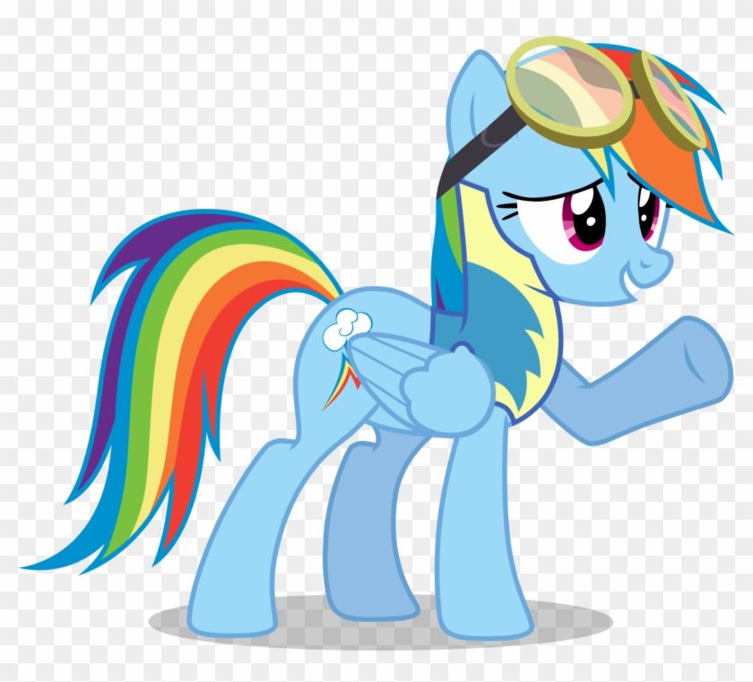 Luckreza8 57 8 Wonderbolt Cadet Wing Pony - Rainbow Dash In A Wonderbolt #652955