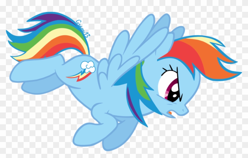 Rainbow Dash's Angry By Graou13 - Mlp Rainbow Dash Angry Vector #652957