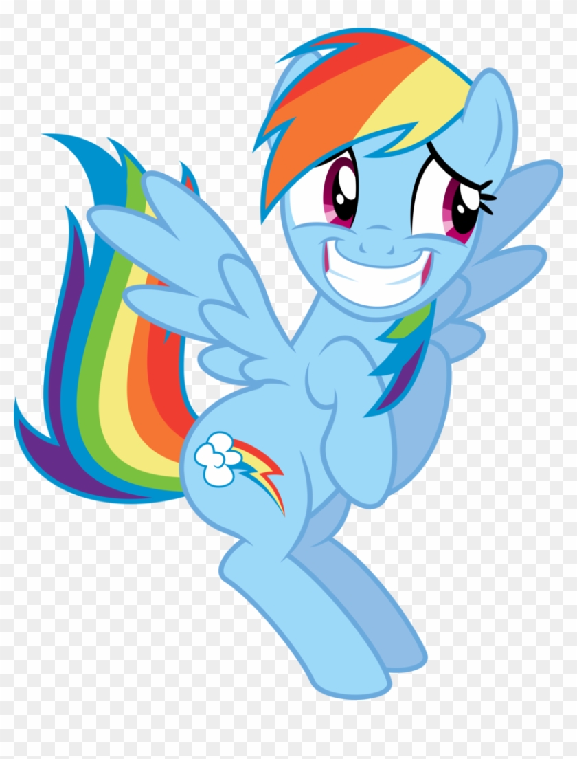 Rainbow Dash Awkwardly Smiling By Yetioner - My Little Pony Rainbow Dash Fart #652964