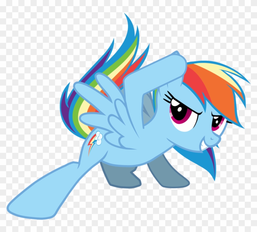 Rainbow Dash Sliding Vector By Ramseybrony17 - My Little Pony: Friendship Is Magic #652969