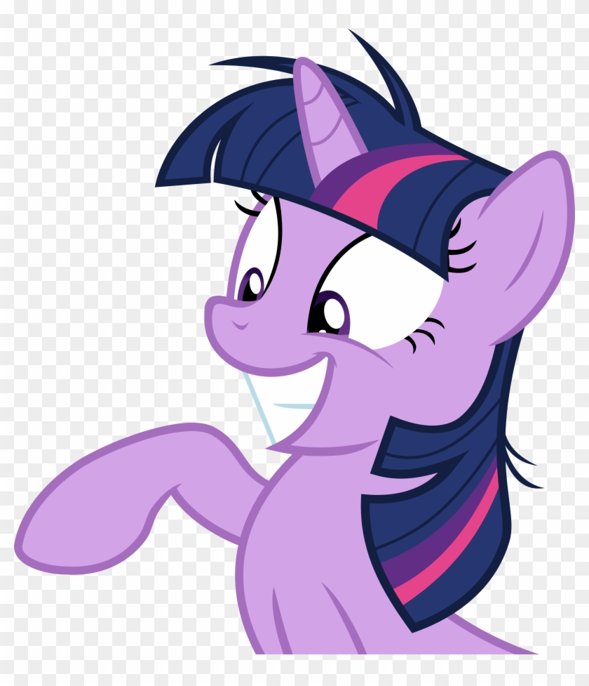 The Official My Little Pony Youtube Channel Just Posted - Twilight Sparkle Crazy Smile #652999