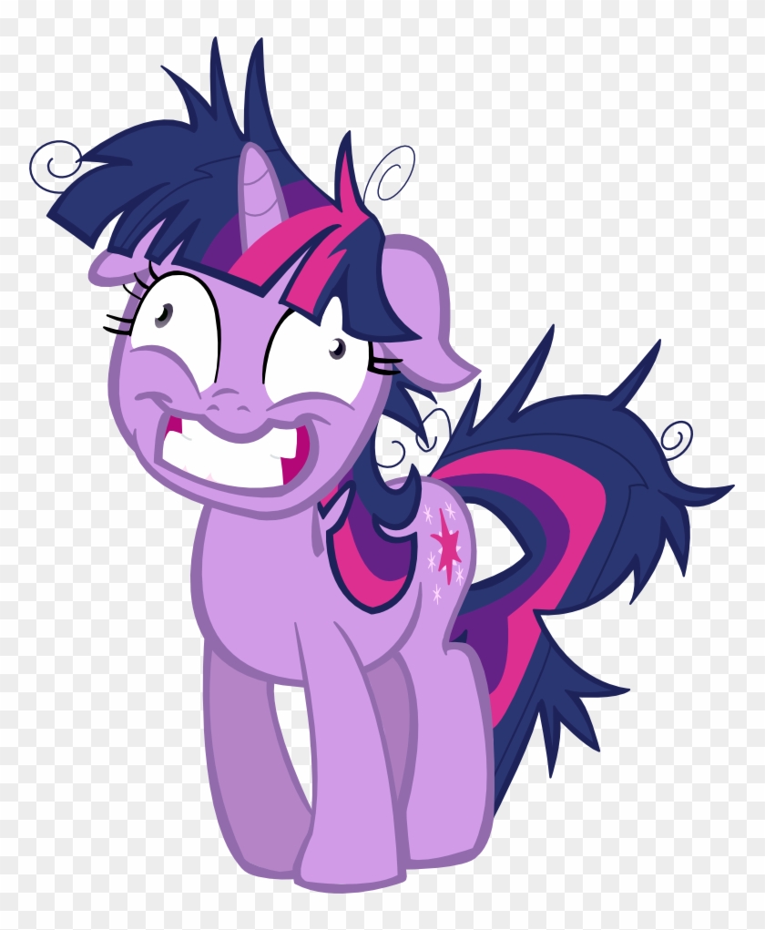 Crazy Twilight Sparkle Vector By Herrmyrddin - Mlp Crazy Twilight #653031