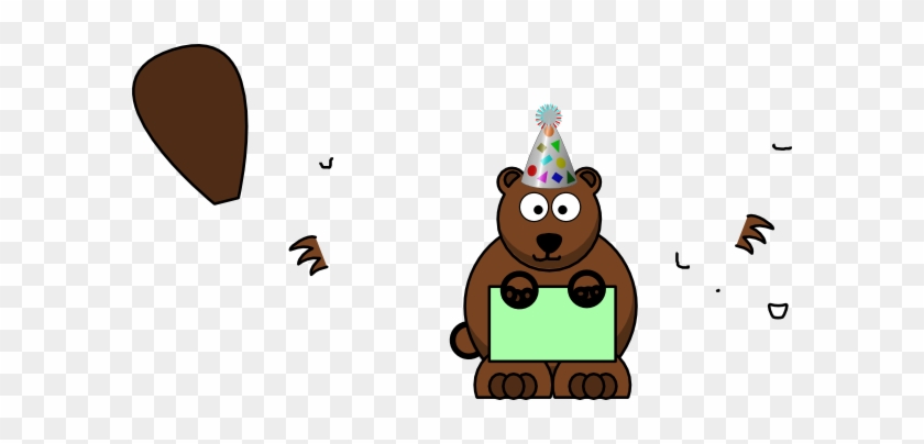 Birthday Bear Clip Art At Clker - Doctor Of Medicine #653148