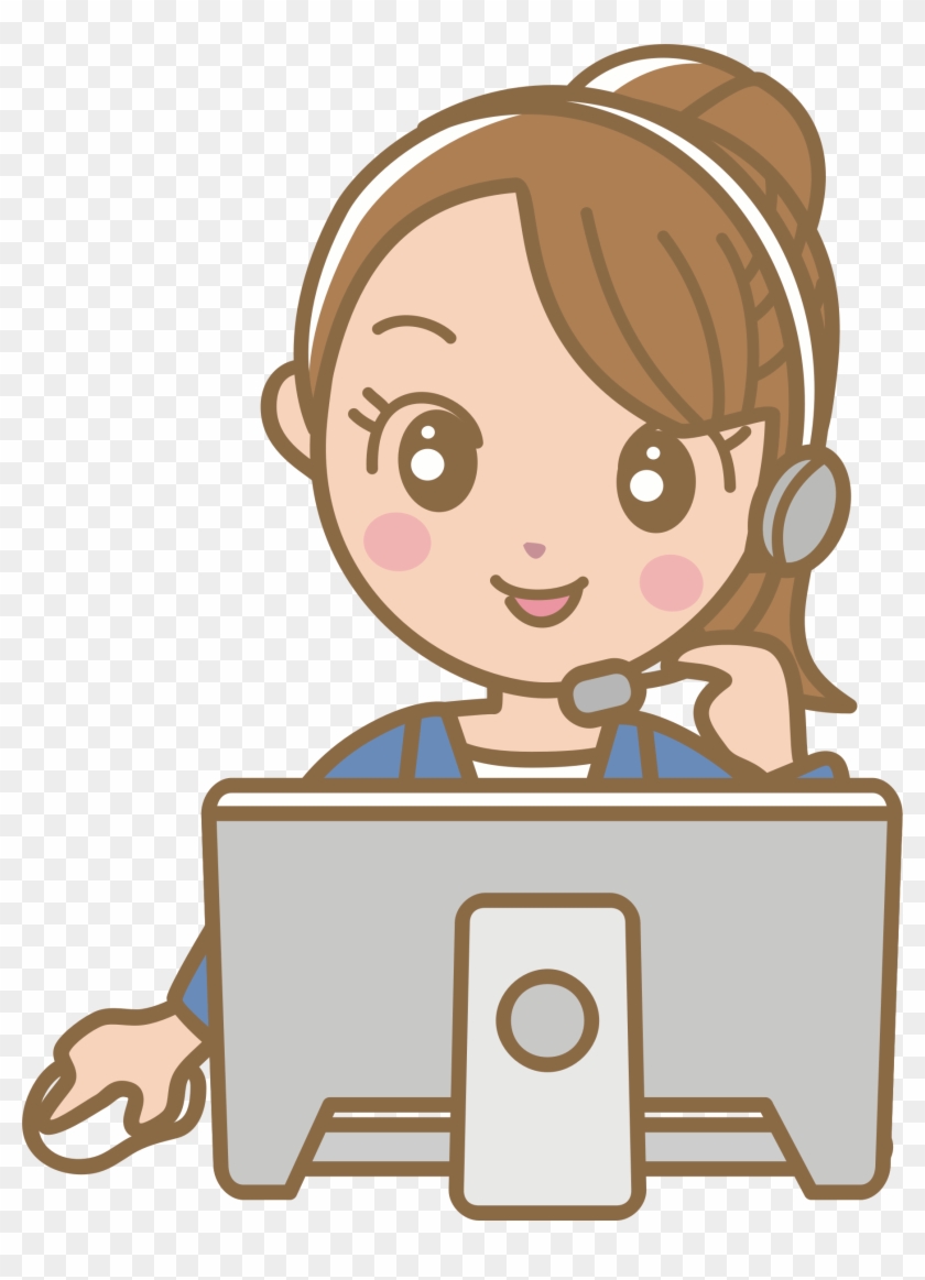 Big Image - Call Center Agent Clipart #653180