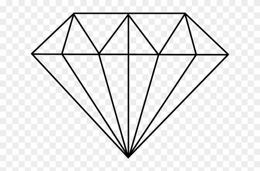 Resultado De Imagem Para Diamond Vector - Drawing Of A Diamond #653534