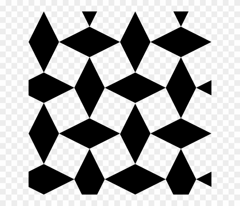 Black, Pattern, White, Diamond, Special, Shape - Pattern #653553