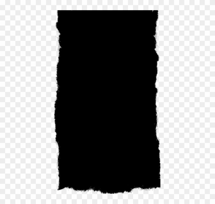 Teared Rip Paper Png - Black Paper Rip Png #653626