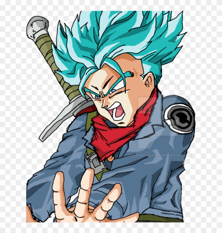 Dragon Ball Super - Future Trunks Super Saiyan Blue - Free ...