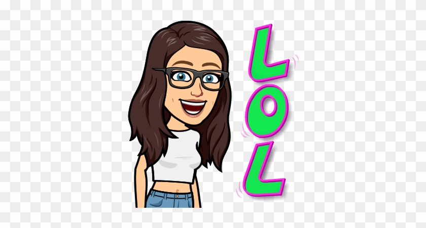 My Bitmoji Gives Me Anxiety Feature - Bitmoji With Brown Hair And Glasses -  Free Transparent PNG Clipart Images Download