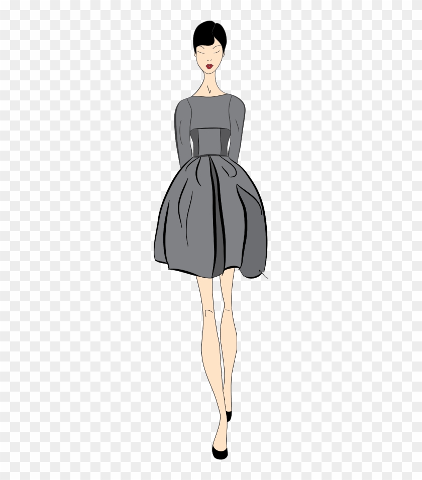 I Experimented With A Different Style For These Fashion - Little Black Dress #653745