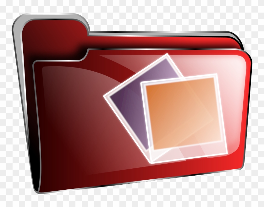 Folder Icon Red Photos By Roshellin Icono De Carpeta - Download Icon Untuk Folder #653843