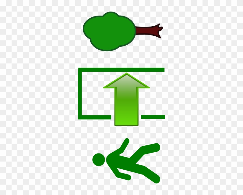 Exit Clip Art At Clker - Walking Man Icon #653994