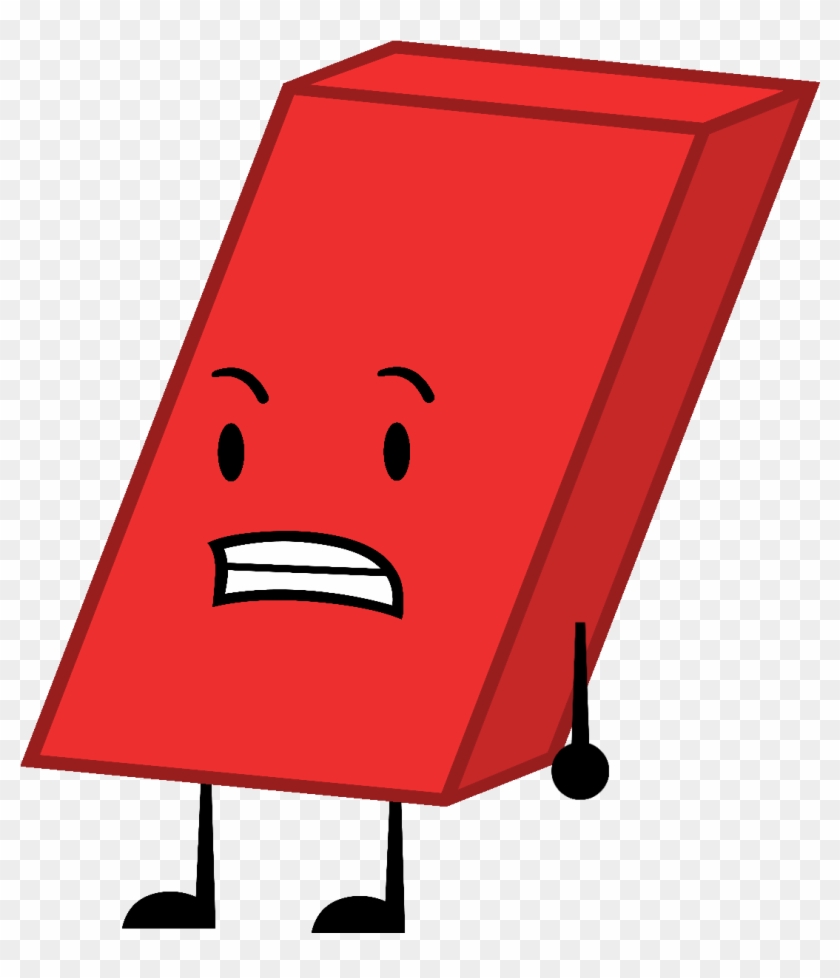 Eraser As Blocky - Eraser And Blocky Bfdi #654029