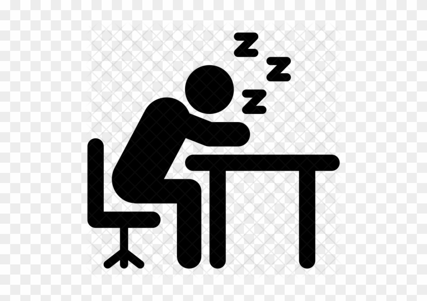 Rest, Sleep, Napping, Nap, Man, Sleeping, Office Icon - Office #654045