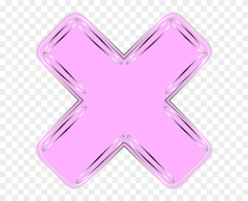 Pink Exit Icon #654088