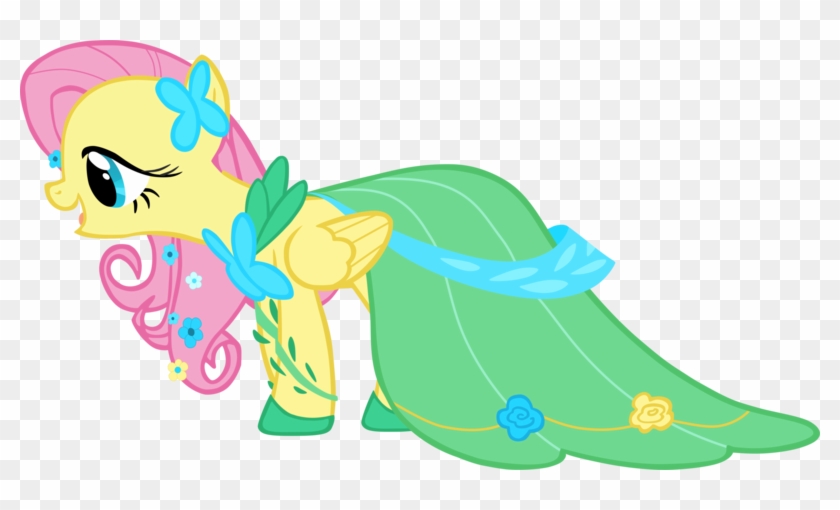 Greseres, Clothes, Dress, Fluttershy, Gala Dress, Pony, - Pony Dress Base #654136