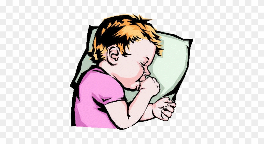 Fighting For Enough Sleep In Preschool - Thumb Sucking Clipart #654270