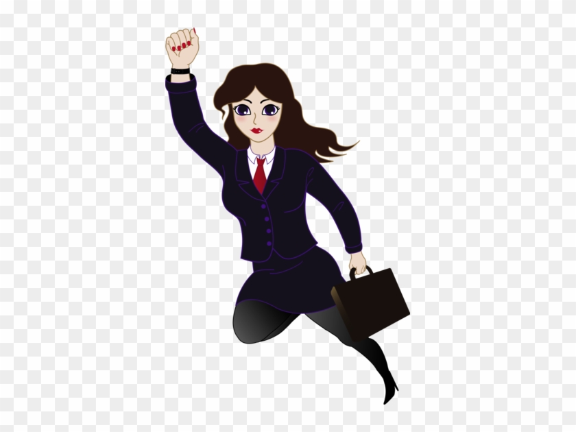 Super Business Woman Clipart - Woman Clip Art #654410