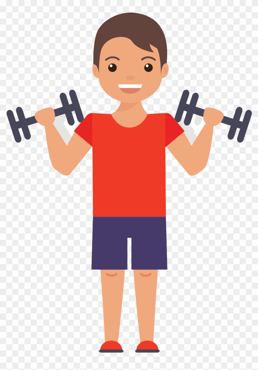 Gym Training 5 Sessions - Cartoon - Free Transparent PNG Clipart Images  Download