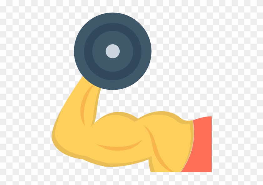 Weight Training - Dumbbell Cartoon Png - Free Transparent PNG Clipart  Images Download
