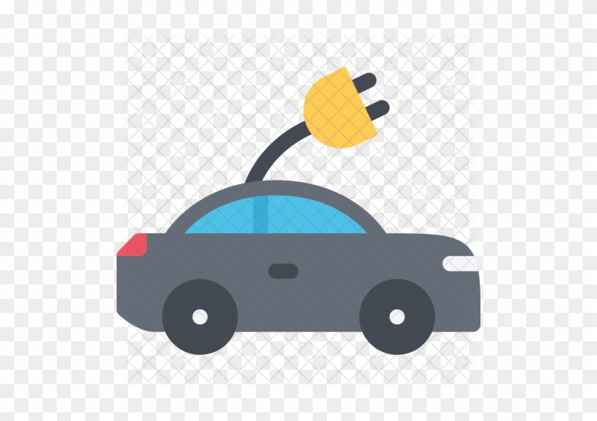 Electric, Car, Ecology, Nature, Forest, Plant, Protection, - Electric Car Icon Png #654506