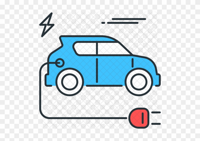 Electric Car Icon - Autonomous Vehicle Icon Png #654526