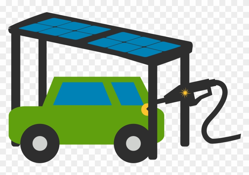 Custom Solar Canopy Installation To Charge Electric - Electric Car #654538