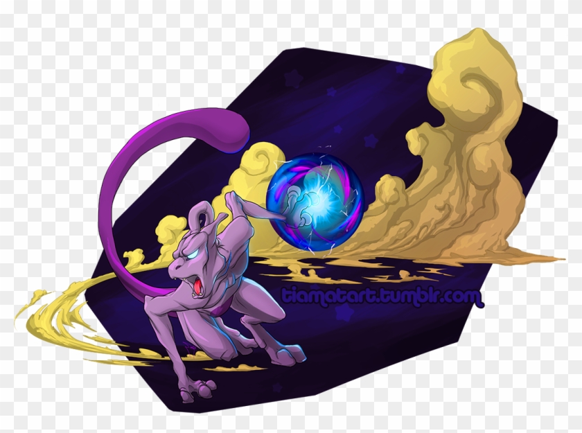Mewtwo Is One Of My Favorite Pokemans - Illustration #654554