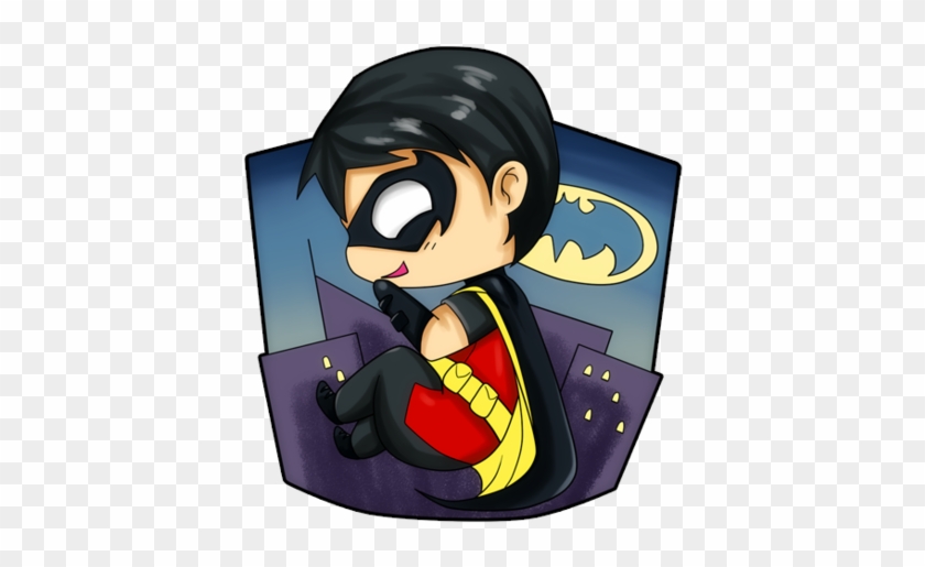 Young Justice Wallpaper With Anime Titled Robin - Chibi Robin Young Justice #654566