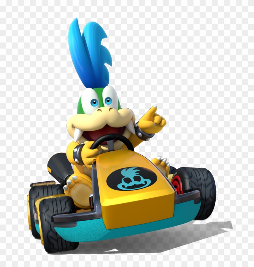 Larry Koopa - Mario Kart 8 Deluxe Character Png #654660