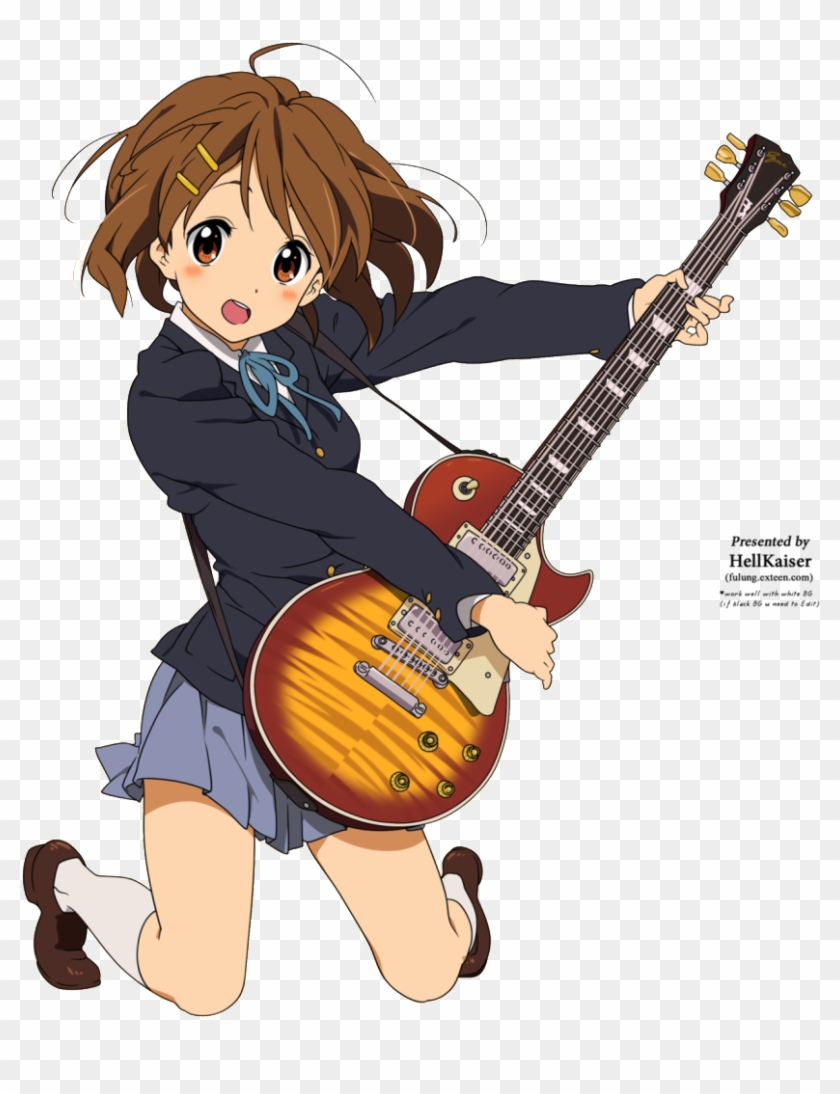 Profile Image Of Coconatama91 Yui Hirasawa With Guitar Free Transparent Png Clipart Images Download