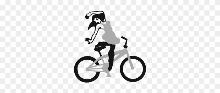 0363 Girl On Bike - Bicycle #654903
