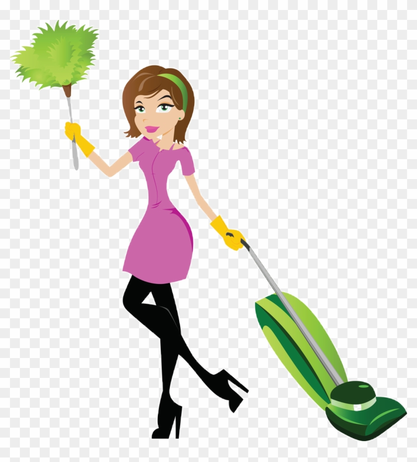 Cleaning Lady Clip Art #654987