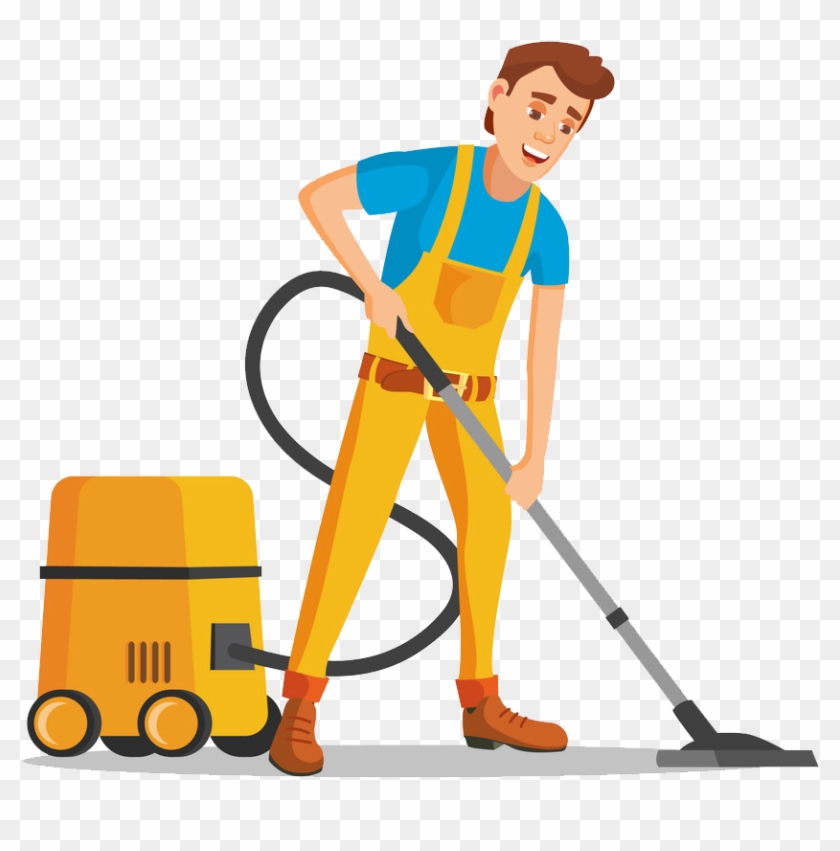 Sanitation Cleaning Cartoon - Free Transparent PNG Clipart Images Download