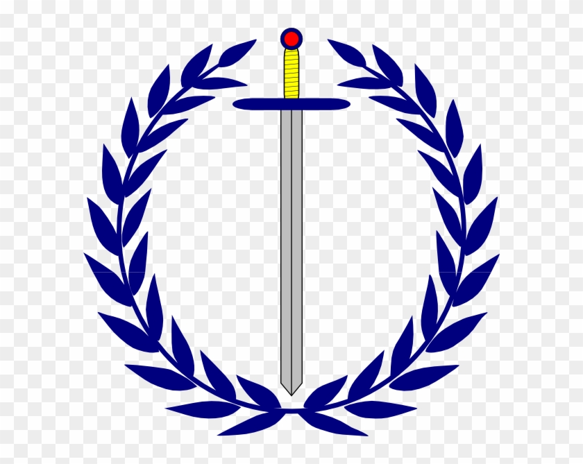 Sword Png - Wreath Vector Icon Png #655064