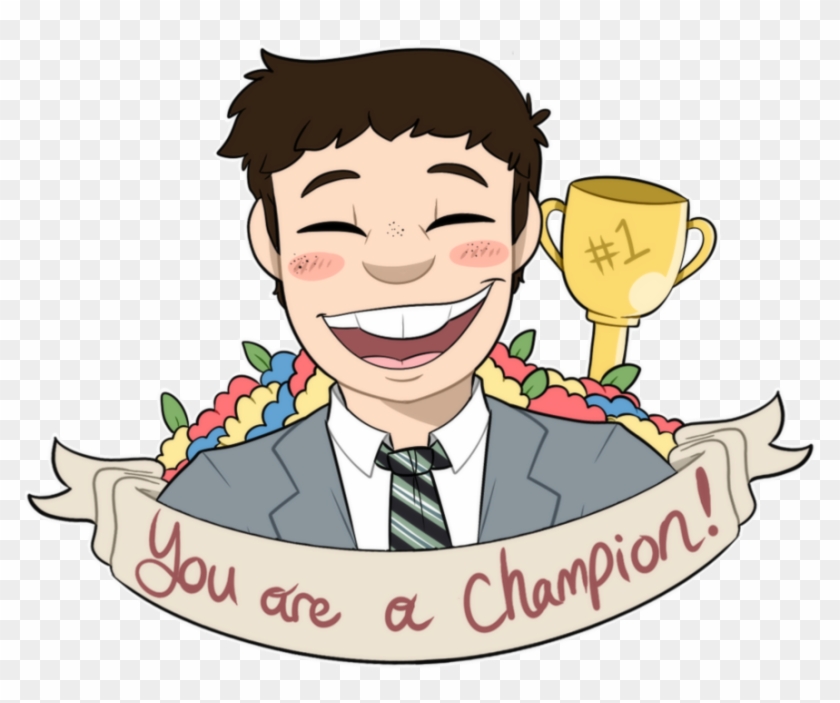Motivational Champ By Itsaaudraw - T-shirt #655282