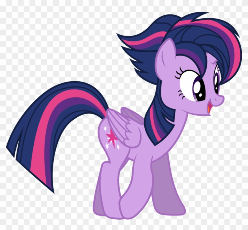 My Little Pony Friendship Is Magic Coloring Pages Rainbow - Princess Twilight Sparkle Hair #655355