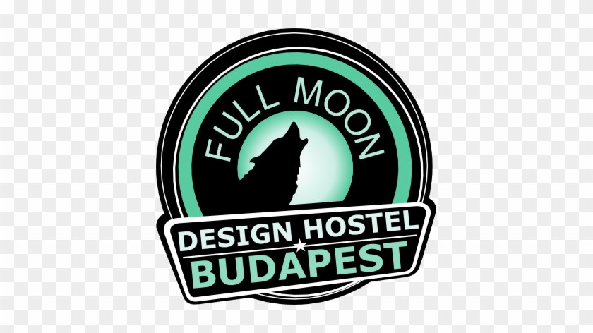 Full Moon Hostel Logo - Full Moon Hostel Logo #655461