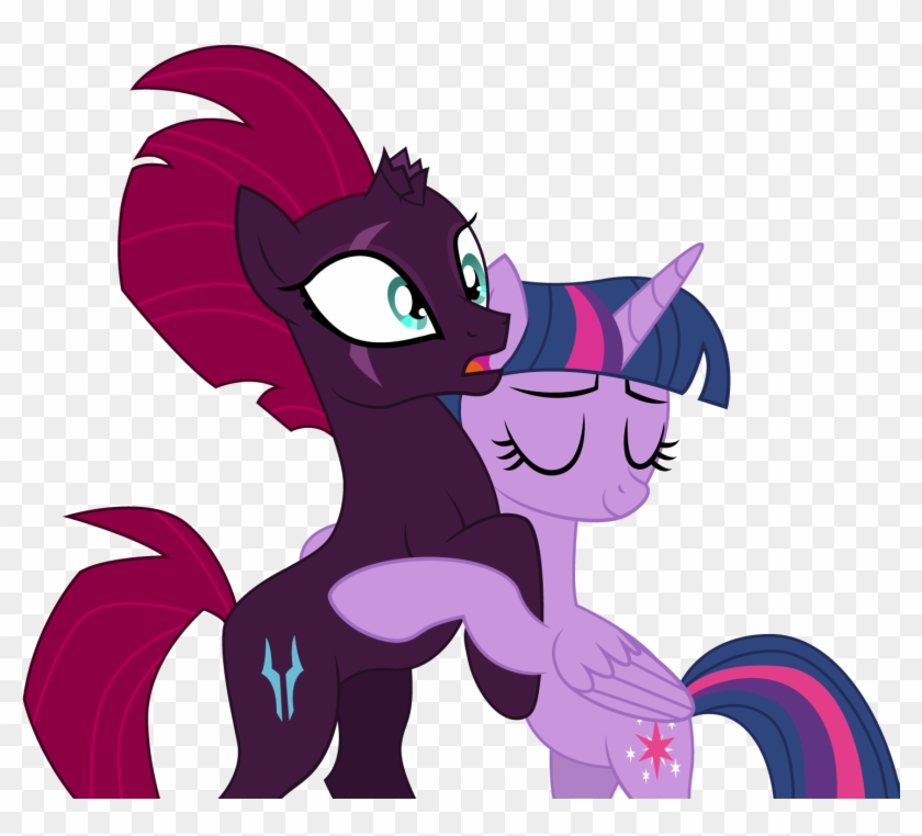 Dragonchaser123, Couple, Female, Hug, Lesbian - Shadow Tempest Twitight Sparkle #655536