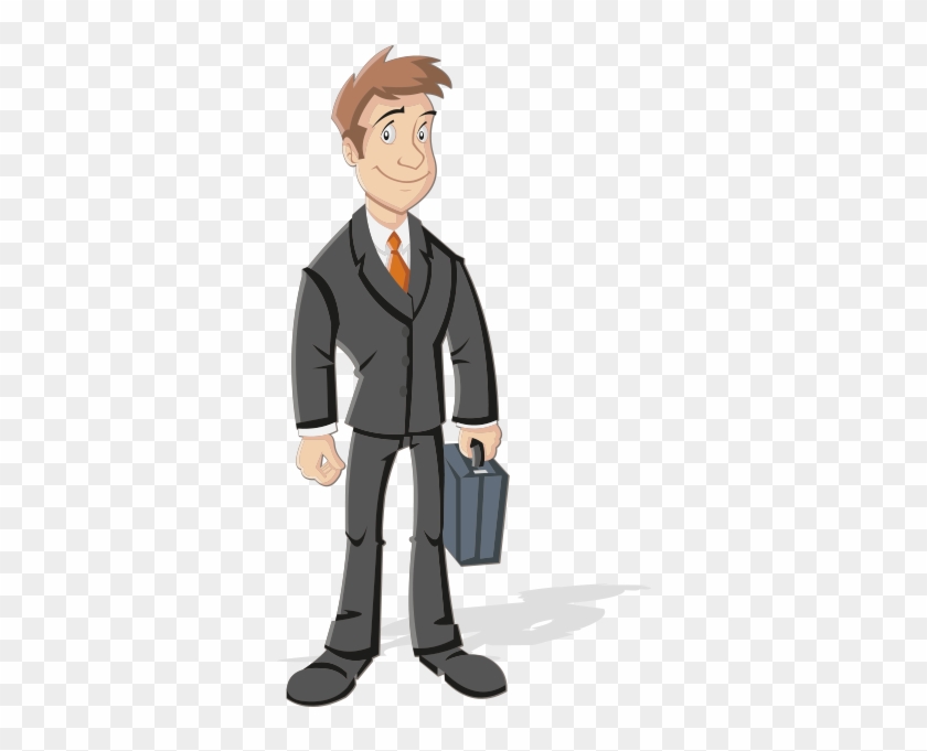 Businessperson Entrepreneur Clip Art - Cartoon #655559