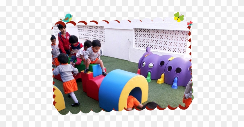 Play-school Is The Foundation Of Learning And Preparing - Kindergarten Outdoor Play Area India #655562