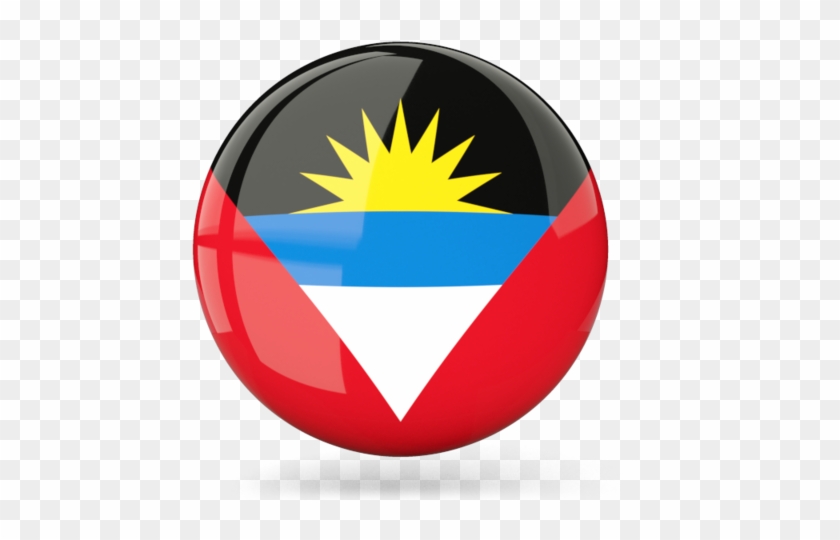 Illustration Of Flag Of Antigua And Barbuda - Antigua And Barbuda Flag Icon #655587