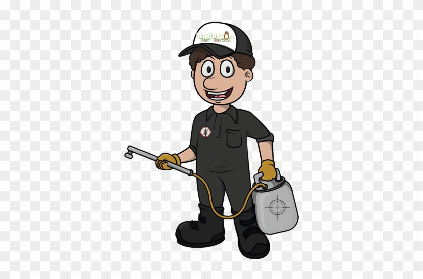 Man Clipart Pest Control - Fumigacion Dibujos #655748