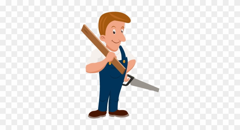 Ebanista - Carpenter Cartoon Png #655771