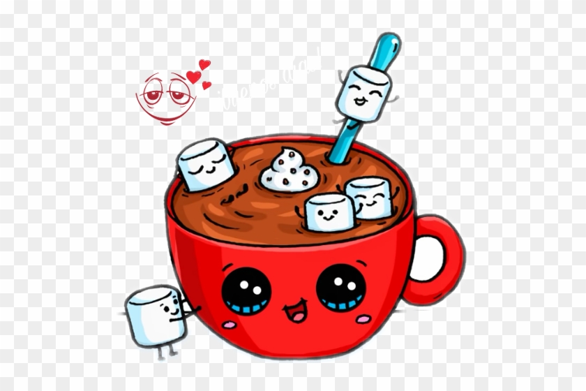 Cute Hot Chocolate Drawings #655778.