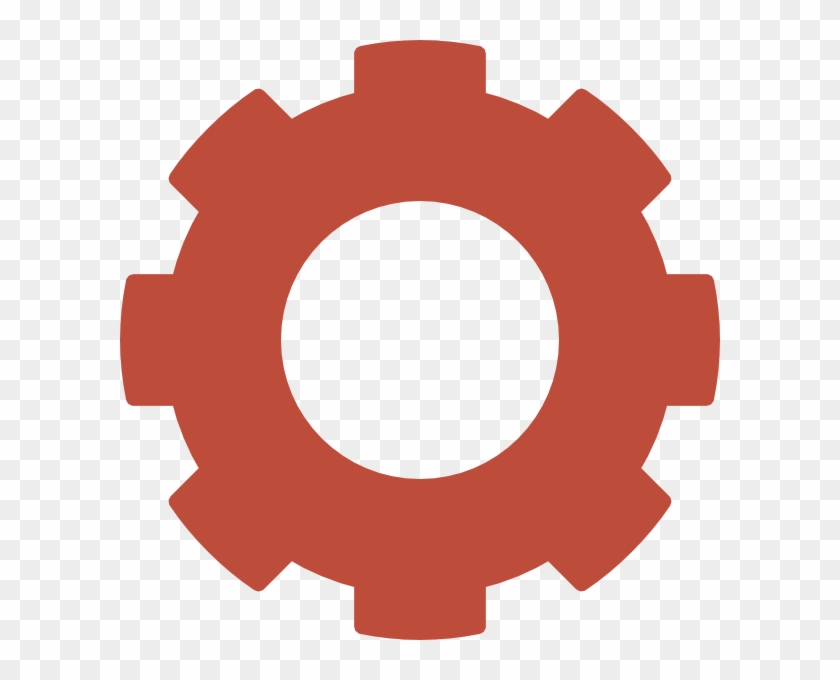 Red Gear Clip Art At Clker - New Generation Symbol #655921