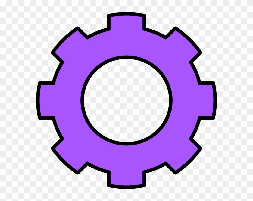 Light Purple Gear Clip Art At Clker - Sepuluh Nopember Institute Of Technology #655984