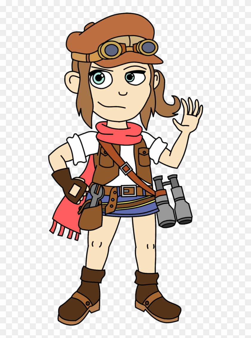 Steampunk Hat Kid By Jgamez Of Elzam - Cartoon #655989